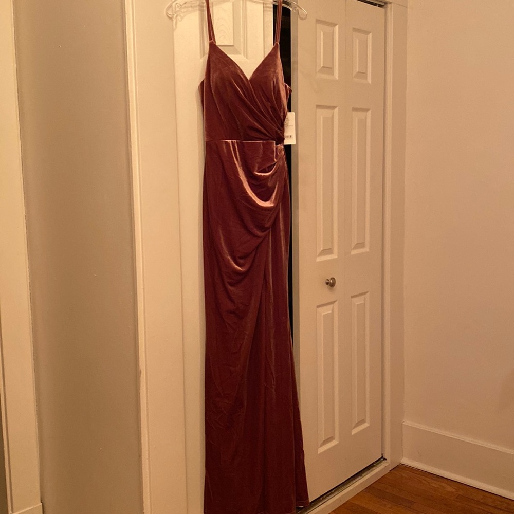 Rory Velvet Bridesmaid Dress